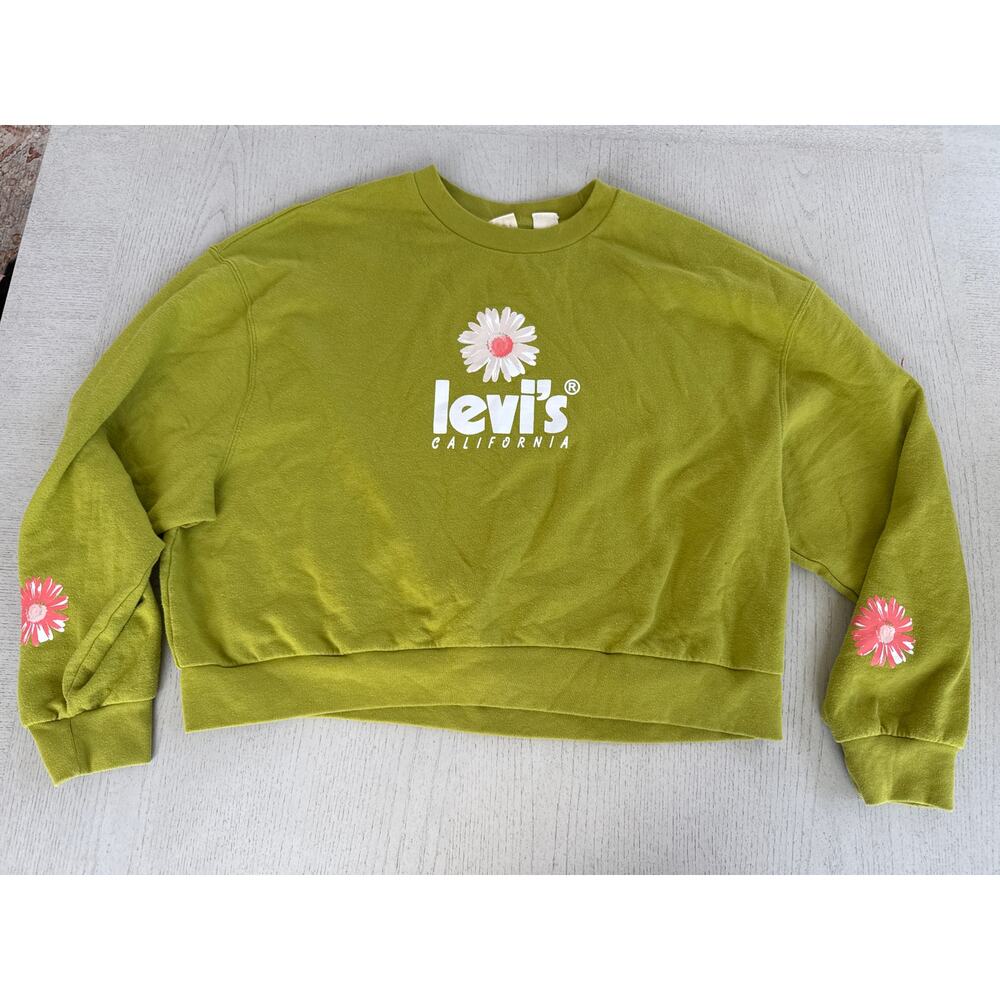 Levis Graphic Vintage Crew Sweatshirt RomcomCore Indie Sleaze